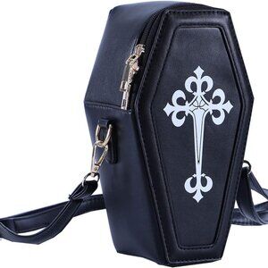 Women's Coffin Shape Crossbody Shoulder Bag